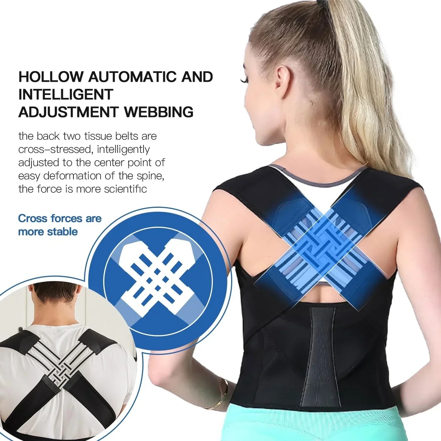 BLISS BEAUTY™-Posture Corrector Brace for Men and Women